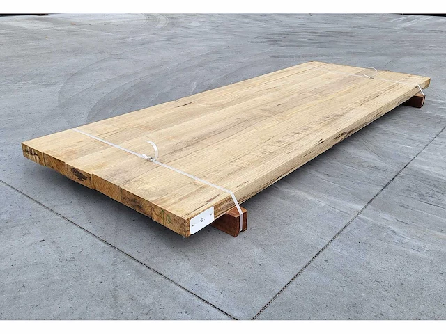 6x afrikaans eiken 60 x 155mm, lengte 245 cm - afbeelding 4 van  4