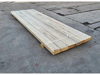 6x afrikaans eiken 60 x 155mm, lengte 305 cm - afbeelding 2 van  6