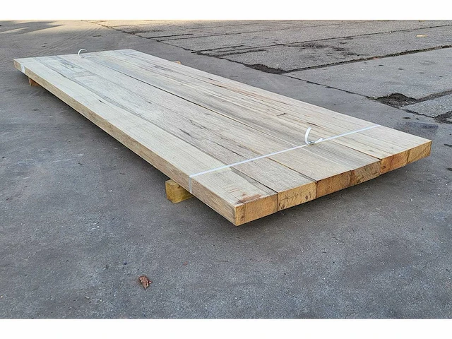 6x afrikaans eiken 60 x 155mm, lengte 305 cm - afbeelding 5 van  6