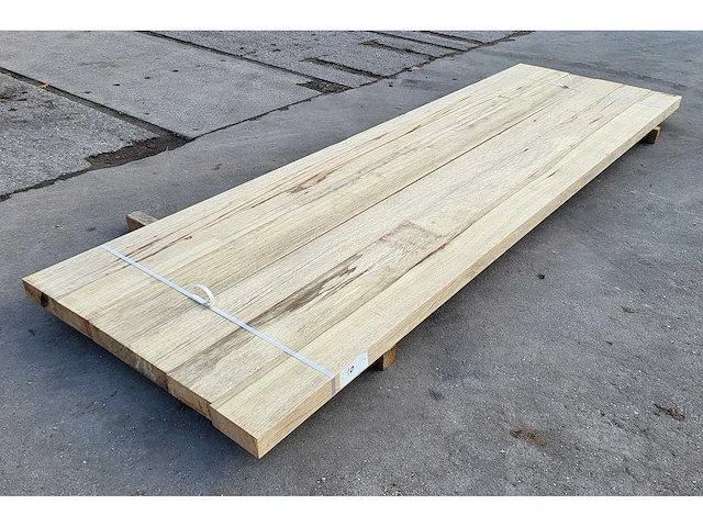 6x afrikaans eiken 60 x 155mm, lengte 305 cm - afbeelding 6 van  6