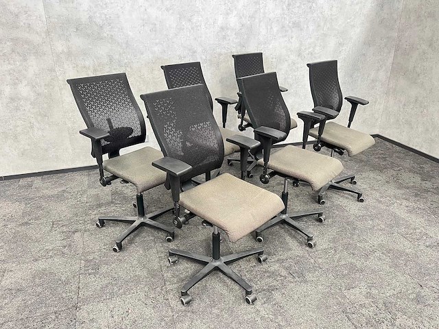 6x ahrend 250 - ergonomische bureaustoel - afbeelding 16 van  18