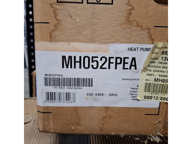 6x airco samsung, wit - afbeelding 2 van  10