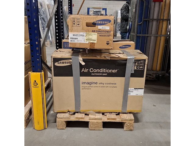 6x airco samsung, wit - afbeelding 1 van  10
