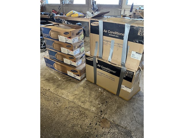6x airco samsung, wit - afbeelding 5 van  10
