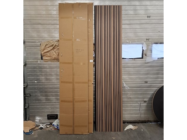 6x akoetisch wandpaneel walnoot speciaal - afbeelding 1 van  3