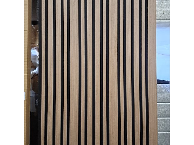 6x akoetisch wandpaneel walnoot speciaal - afbeelding 2 van  3