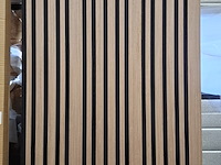 6x akoetisch wandpaneel walnoot speciaal - afbeelding 2 van  3