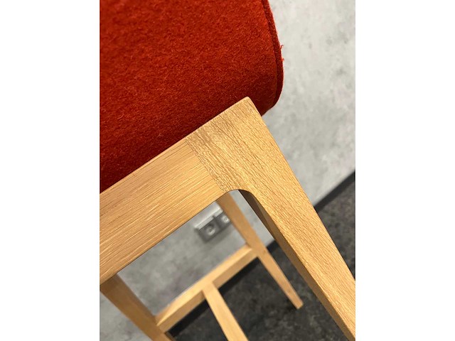 6x alki laia - design barkruk - koraal - afbeelding 3 van  15