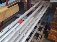 6x aluminium buis - afbeelding 2 van  3