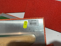 6x aluminium schuurbord, triuso, 14x28cm, rode viltlaag 9mm - afbeelding 3 van  3
