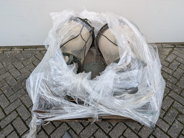 6x antieke "maastrichtse" lantaarn - afbeelding 6 van  8