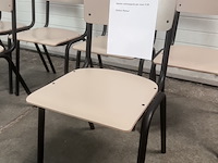 6x back to school stoel beige, zuiver - afbeelding 4 van  6