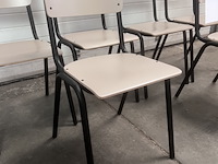 6x back to school stoel beige, zuiver - afbeelding 5 van  6