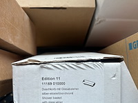6x badkameraccessoires w.o. glijstang 75cm rond w.o. hotbath, geberit - afbeelding 3 van  4