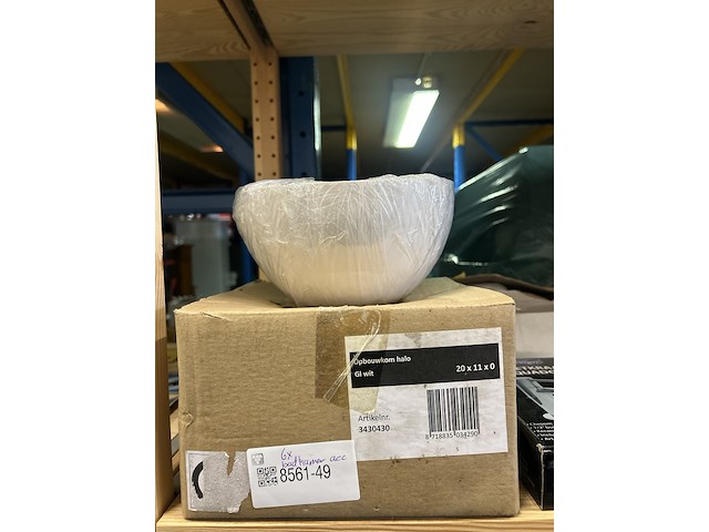 6x badkamer/sanitair accessoires en toebehoren w.o. waskom, kraan - afbeelding 3 van  5
