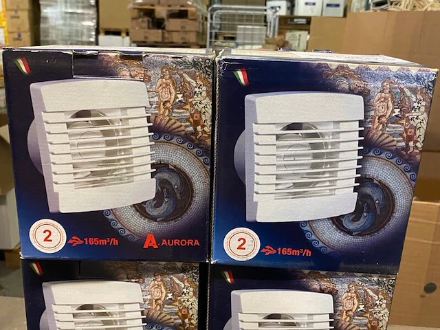 6x badkamerventilator ø120mm, aurora - afbeelding 2 van  3