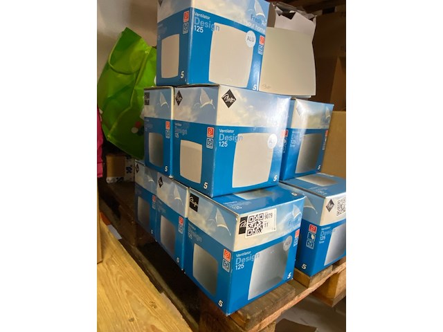 6x badkamerventilator ø125mm plieger - afbeelding 1 van  5