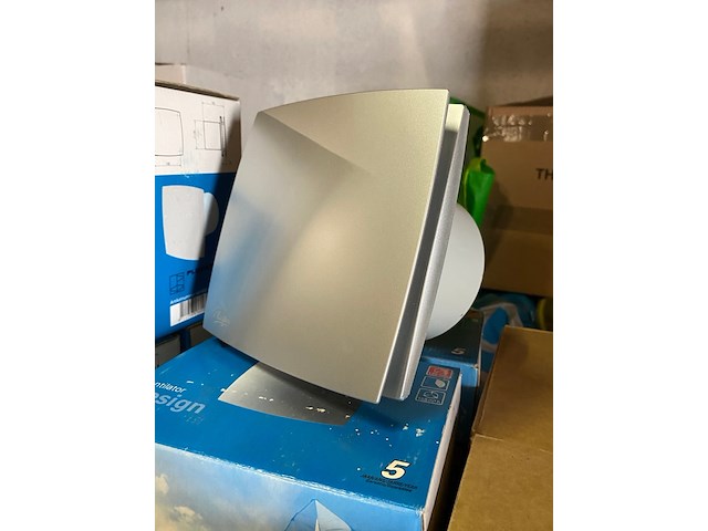 6x badkamerventilator ø125mm plieger - afbeelding 2 van  5