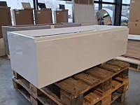 6x badmeubel dekker, lanesto, glans wit - afbeelding 1 van  4