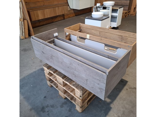 6x badmeubel dekker, lanesto, lancelot grey - afbeelding 2 van  7