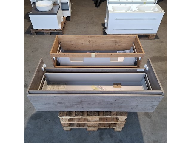 6x badmeubel dekker, lanesto, lancelot grey - afbeelding 4 van  7