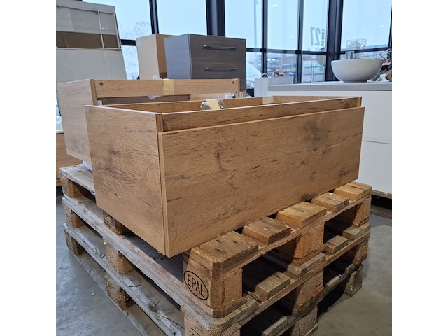 6x badmeubel dekker, lanesto, lancelot oak - afbeelding 1 van  6