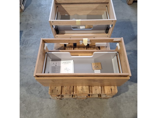 6x badmeubel dekker, lanesto, lancelot oak - afbeelding 4 van  6