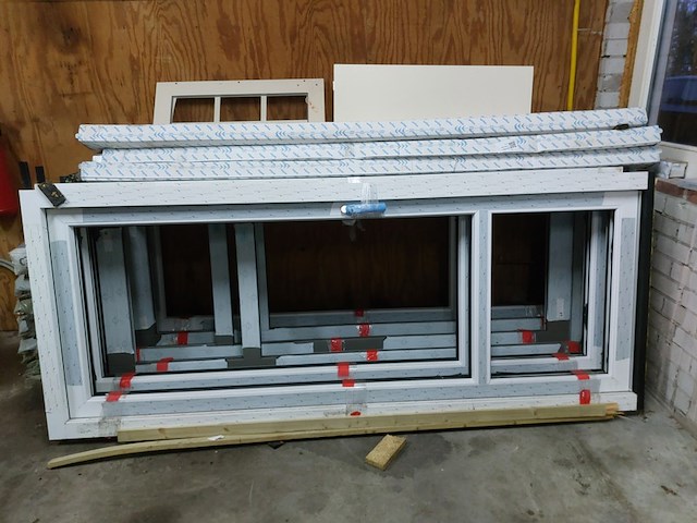 6x balkon deur kömmerling, 9001 - afbeelding 3 van  3