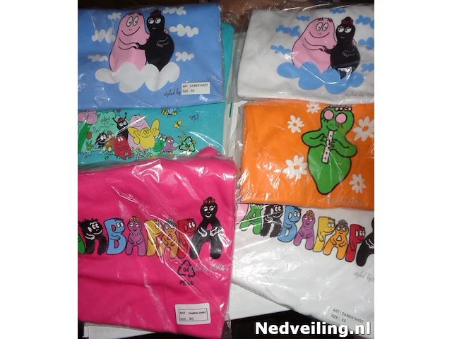 6x barbapapa t-shirts dames - afbeelding 2 van  3