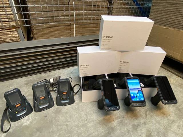 6x barcodescanners - afbeelding 1 van  8