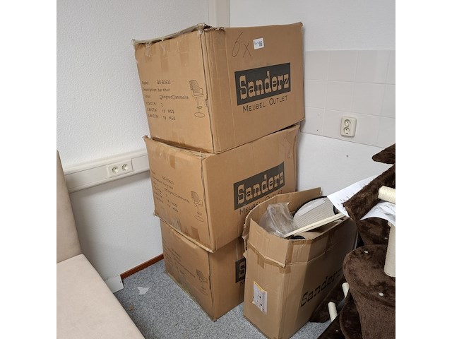 6x barkkruk cognac - afbeelding 4 van  5