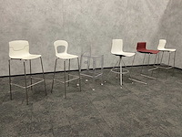 6x barkruk - diverse designmerken - gaber/ kartell/ arper - afbeelding 1 van  22