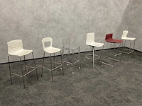 6x barkruk - diverse designmerken - gaber/ kartell/ arper - afbeelding 12 van  22