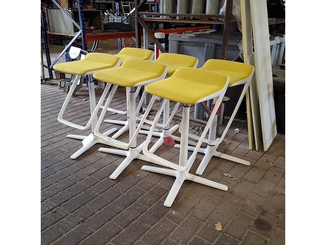 6x barkruk, interstuhl, kinetic is5 - afbeelding 1 van  16