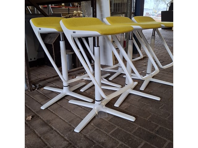 6x barkruk, interstuhl, kinetic is5 - afbeelding 15 van  16