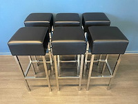 6x barkruk kunstleder - afbeelding 3 van  8