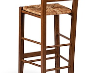 6x barstoel, walnoot - afbeelding 2 van  2