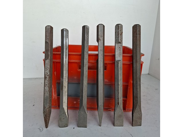 6x beitel - afbeelding 1 van  3