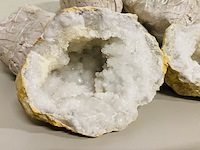 6x bergkristal geodes - afbeelding 2 van  4