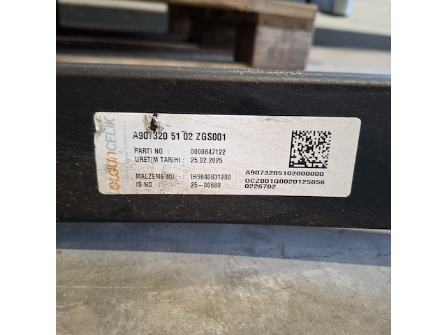 6x bladveer, olgun celik, a907320 51 02 zgs001, 2025 - afbeelding 8 van  10