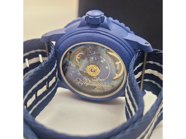 6x blancpain automatisch horloge collectie x swatch fifty fathoms - afbeelding 4 van  15