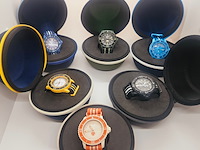 6x blancpain automatisch horloge collectie x swatch fifty fathoms