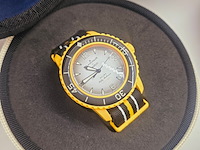 6x blancpain automatisch horloge collectie x swatch fifty fathoms - afbeelding 12 van  15