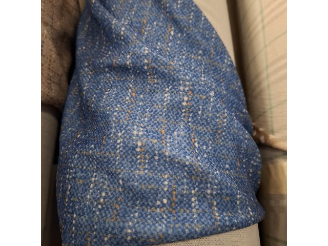 6x bont bedrukte tricot bekledingsstof - afbeelding 3 van  9