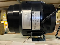 6x buisventilator etaline m ø160 mm hittebestendig kuvant - afbeelding 3 van  5