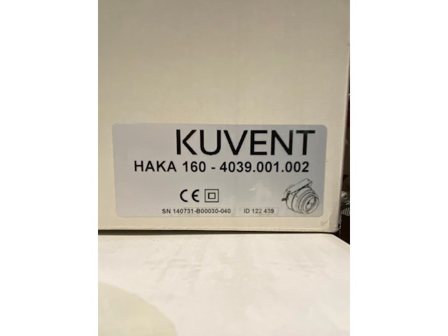 6x buisventilator etaline m ø160 mm hittebestendig kuvant - afbeelding 4 van  5