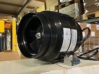 6x buisventilator etaline m ø160 mm hittebestendig kuvant - afbeelding 1 van  5
