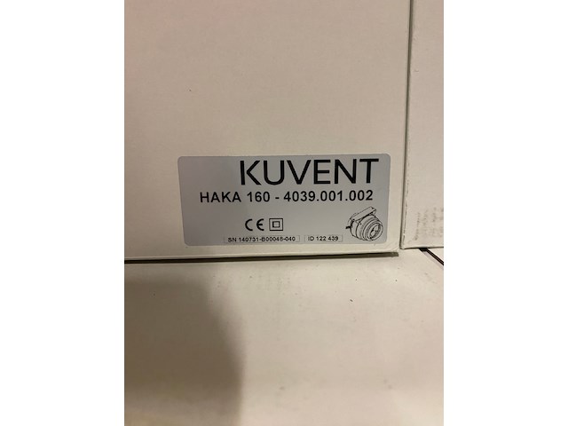 6x buisventilator etaline m ø160 mm hittebestendig kuvant - afbeelding 4 van  5