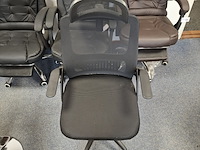 6x bureaustoel, gaas zwart - afbeelding 2 van  4