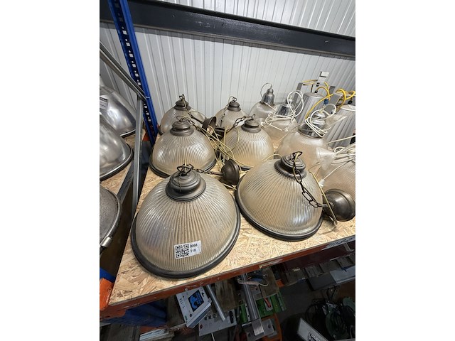 6x cafe lampen - afbeelding 1 van  1